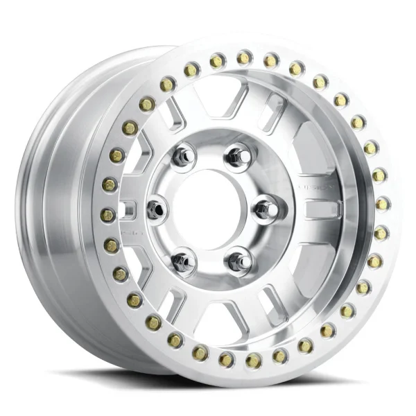 Vision Wheel Off-Road – 398 MANX BEAD LOCK – Silver – 17″x8.5″ 0mm – Summer Wheels – 398BLZ7883UMFMR0