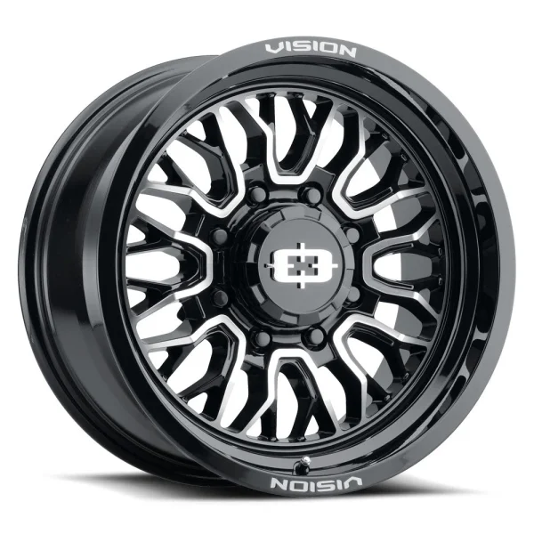 Vision Wheel Off-Road – 402 RIOT – Black – 18″x9″ -12mm – Summer Wheels – 402-8973GBMF-12