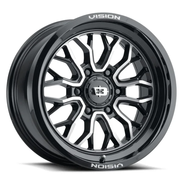 Vision Wheel Off-Road – 402 RIOT – Black – 18″x9″ 12mm – Summer Wheels – 402-8936GBMF12