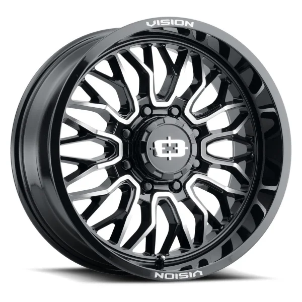 Vision Wheel Off-Road – 402 RIOT – Black – 20″x10″ -25mm – Summer Wheels – 402-20070GBMF-25