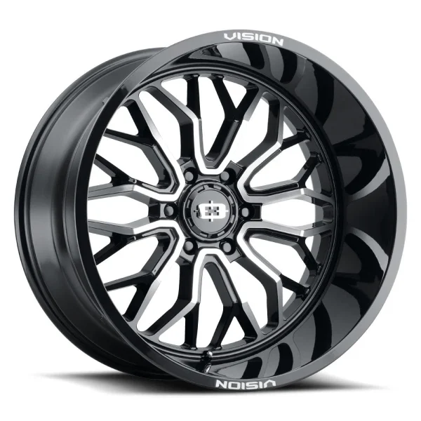 Vision Wheel Off-Road – 402 RIOT – Black – 20″x10″ -25mm – Summer Wheels – 402-20073GBMF-25