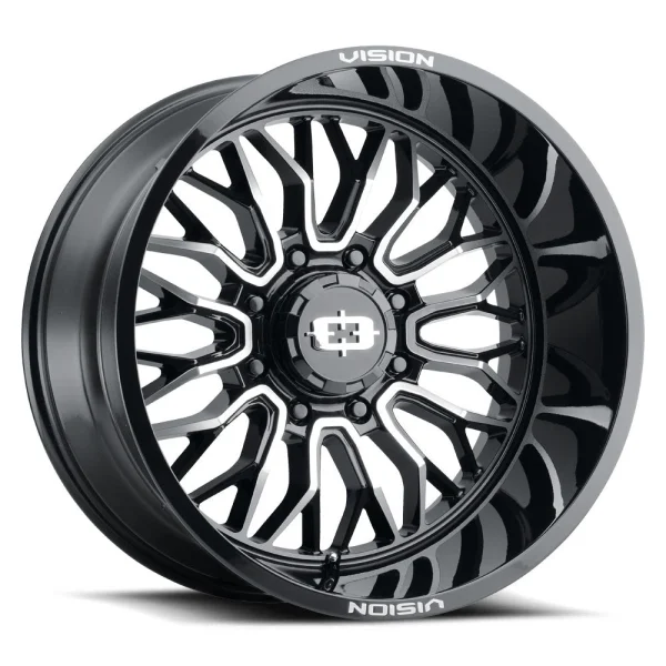 Vision Wheel Off-Road – 402 RIOT – Black – 20″x12″ -51mm – Summer Wheels – 402-20281GBMF-51