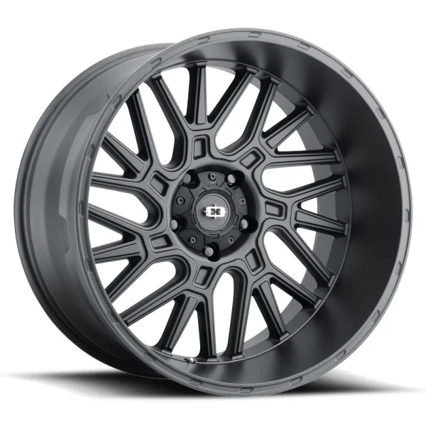 Vision Wheel Off-Road – 404 BRAWL – Black – 20″x10″ -25mm – All weather Wheels – 404-20073SB-25