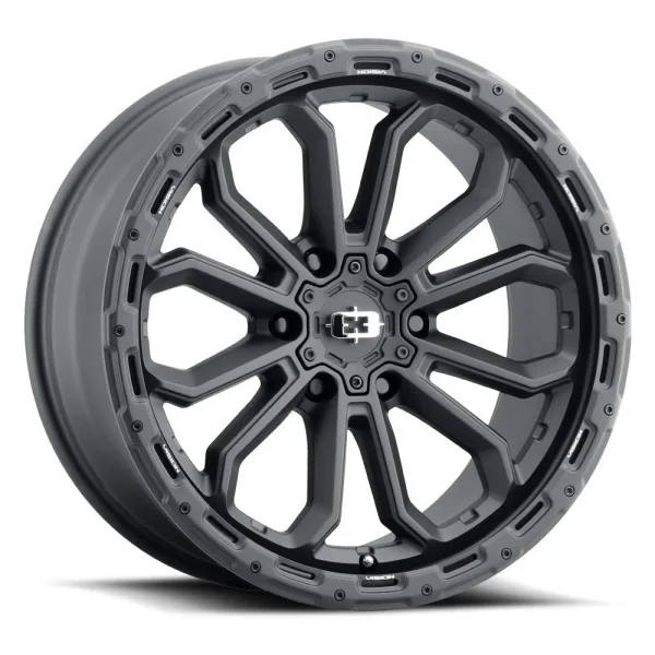 Vision Wheel Off-Road – 405 KORUPT – Black – 16″x8″ 0mm – All weather Wheels – 405-6873SB0