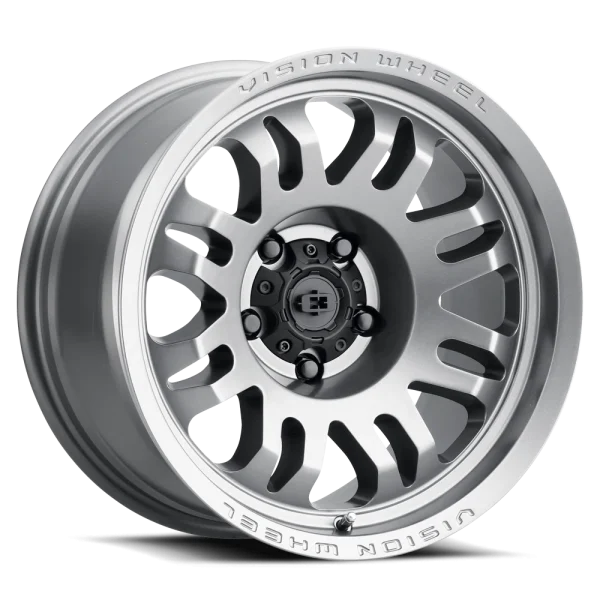 Vision Wheel Off-Road – 409 INFERNO – Grey – 17″x8.5″ 0mm – All weather Wheels – 409-7850SG0