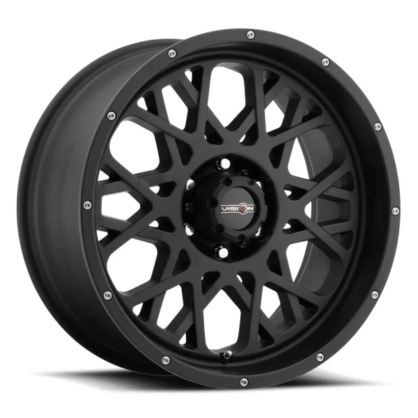 Vision Wheel Off-Road – 412 ROCKER – Black – 18″x9″ -12mm – All weather Wheels – 412-8973SB-12