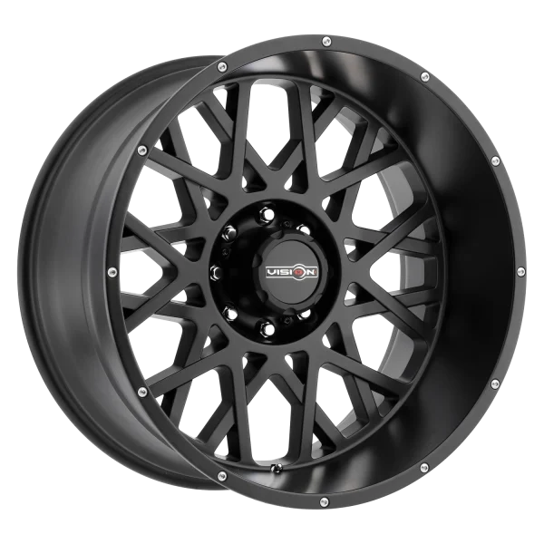 Vision Wheel Off-Road – 412 ROCKER – Black – 18″x9″ 12mm – All weather Wheels – 412-8970SB12