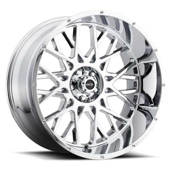 Vision Wheel Off-Road – 412 ROCKER – Chrome – 20″x10″ -25mm – Summer Wheels – 412-20083C-25