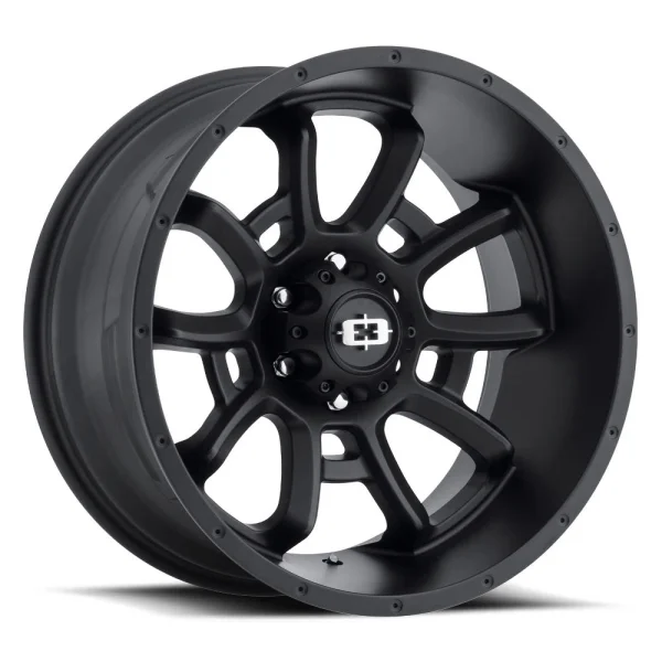 Vision Wheel Off-Road – 415 BOMB – Black – 20″x10″ -25mm – All weather Wheels – 415-20085SB-25
