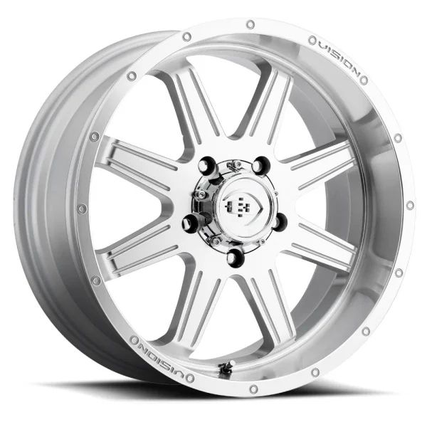 Vision Wheel Off-Road – 421 CANNIBAL – Silver – 20″x9″ 12mm – Summer Wheels – 421H2950SMF12