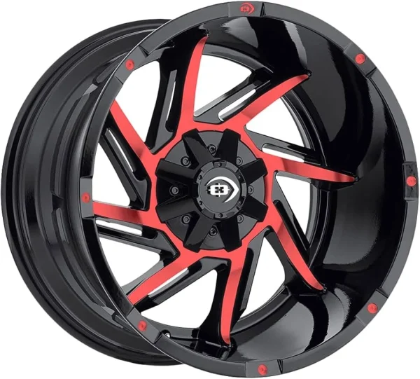 Vision Wheel Off-Road – 422 PROWLER – Black – 20″x9″ -51mm – Summer Wheels – 422Z20207BMFR-51