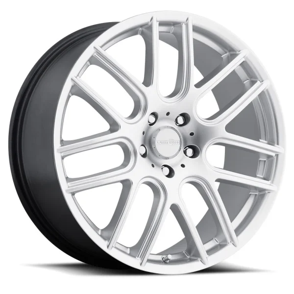 Vision Wheel Street Designs – 426 CROSS – Silver – 18″x8″ 20mm – All weather Wheels – 426H8868HS20