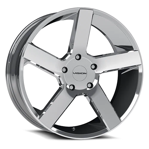 Vision Wheel Street Designs – 472 SWITCHBACK – Chrome – 20″x9″ 15mm – Summer Wheels – 472V2990C15