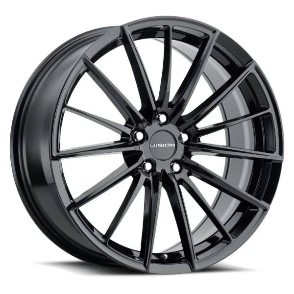Vision Wheel Street Designs – 473 AXIS – Black – 16″x7.5″ 34mm – All weather Wheels – 473-6765GB34