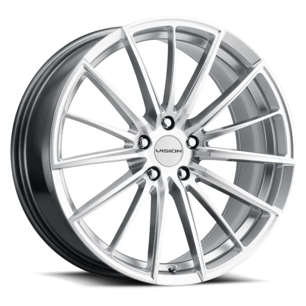 Vision Wheel Street Designs – 473 AXIS – Silver – 16″x7.5″ 34mm – Summer Wheels – 473-6790HSMF34