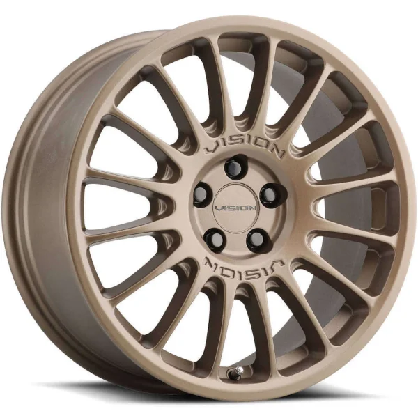 Vision Wheel Street Designs – 477 MONACO 2020 – Bronze – 15″x7″ 15mm – All weather Wheels – 477-5765BZ15
