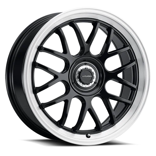 Vision Wheel Street Designs – 478 ALPINE – Black – 16″x8″ 38mm – Summer Wheels – 478-6814GBBRL38