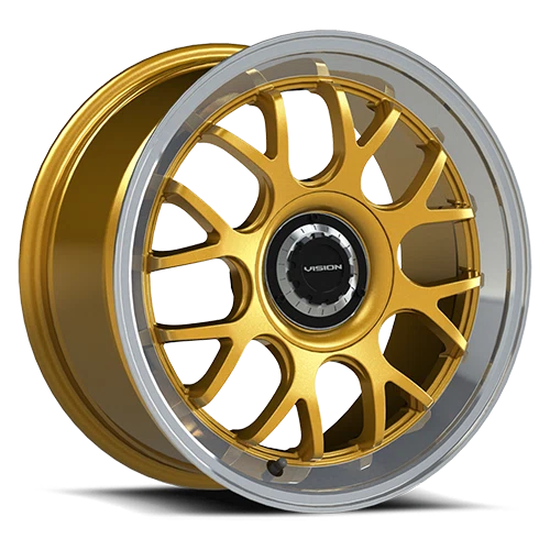 Vision Wheel Street Designs – 478 ALPINE – Gold – 17″x8″ 38mm – Summer Wheels – 478-7813GOML38