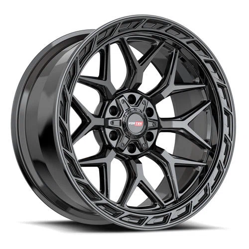 Vortek Offroad – VRP-504 ENZO – Black – 20″x10″ -18mm – All weather Wheels – 504201057-18GB
