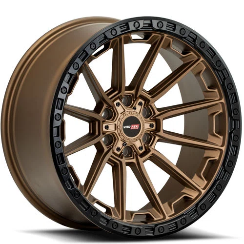 Vortek Offroad – VRT-601 SPARTAN – Bronze – 17″x9″ 0mm – All weather Wheels – 601179570MBR