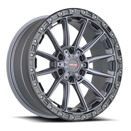 Vortek Offroad – VRT-601 SPARTAN – Grey – 17″x9″ 0mm – All weather Wheels – 601179570MTB
