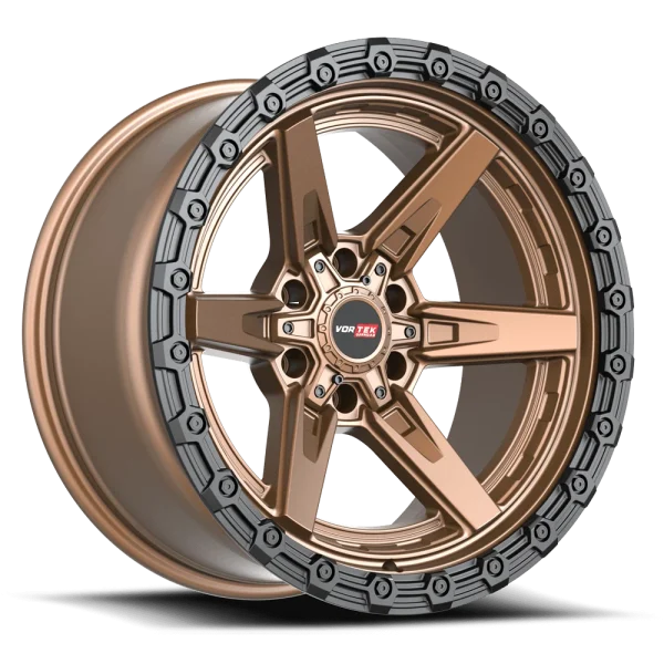Vortek Offroad – VRT-602 – Bronze – 17″x9″ 0mm – All weather Wheels – 602179570MZBR