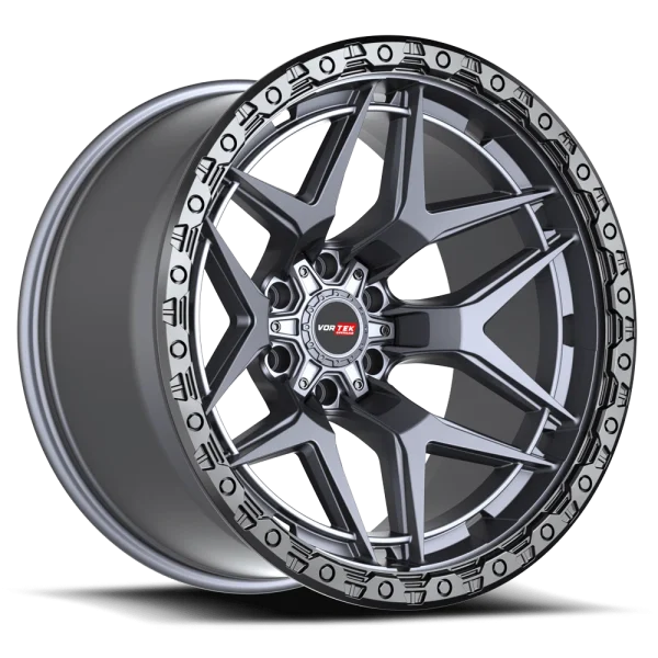 Vortek Offroad – VRT-603 – Gunmetal – 17″x9″ 12mm – All weather Wheels – 6031795712MTBR