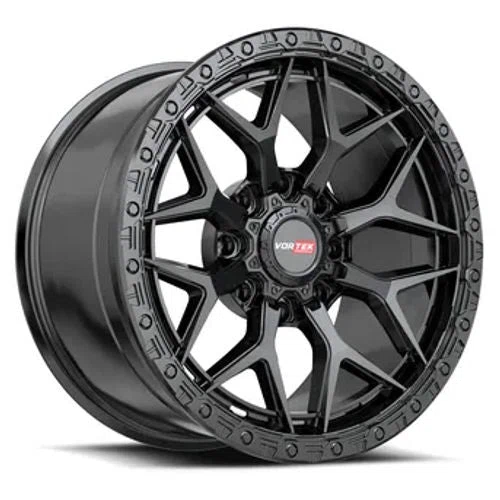 Vortek Offroad – VRT-603 ATHENO – Black – 17″x9″ -12mm – All weather Wheels – 60317957-12SB