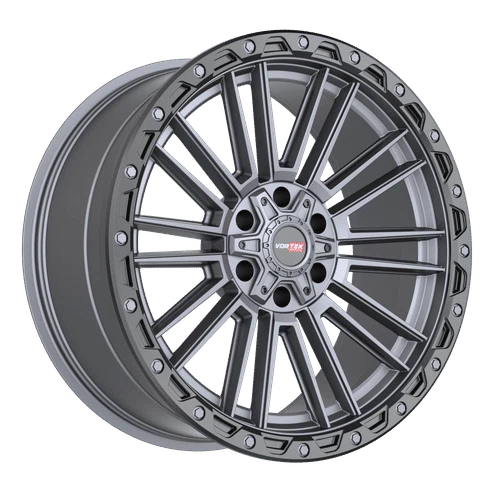 Vortek Offroad – VRT-604 ZEUS – Grey – 17″x9″ 0mm – All weather Wheels – 604179530MTB