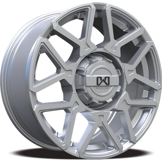 Wildland – Cyclone – Silver – 17″x8″ 35mm – All weather Wheels – C1785143572S
