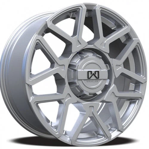 Wildland – Cyclone – Silver – 18″x8″ 15mm – All weather Wheels – C2188539271577S
