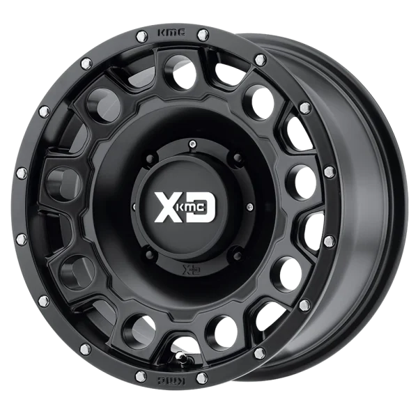 XD Powersports – XS129 HOLESHOT – Black – 14″x7″ 10mm – All weather Wheels – XS12947044710
