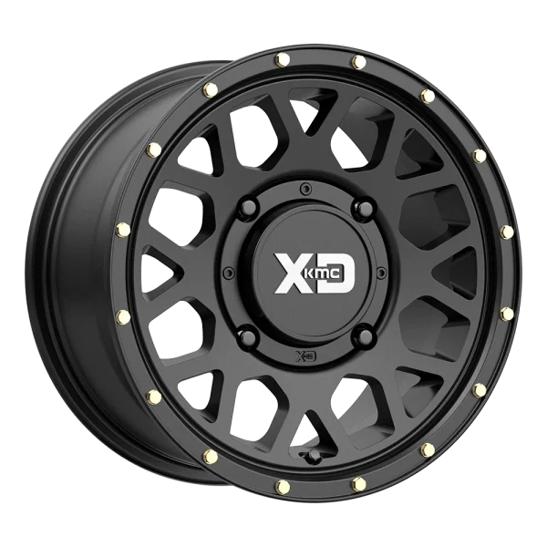 XD Powersports – XS135 GRENADE – Black – 14″x10″ 0mm – All weather Wheels – XS13541048700