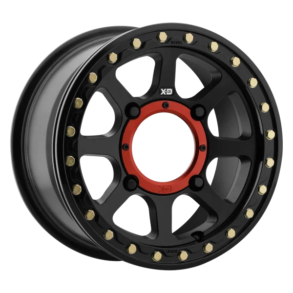 XD Powersports – XS234 ADDICT 2 BEADLOCK – Black – 14″x10″ 0mm – All weather Wheels – XS23441040700