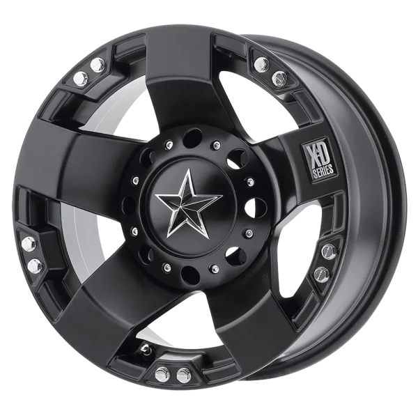 XD Powersports – XS775 ROCKSTAR – Black – 14″x7″ 0mm – All weather Wheels – XS77547044700