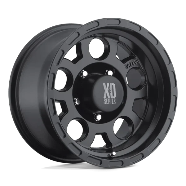 XD Series – XD122 ENDURO – Black – 17″x9″ -6mm – All weather Wheels – XD12279060706NK