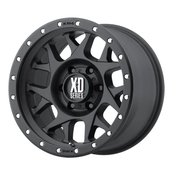 XD Series – XD127 BULLY – Black – 15″x8″ -19mm – All weather Wheels – XD12758055719N