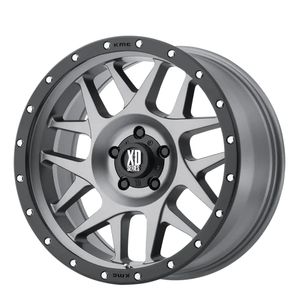 XD Series – XD127 BULLY – Grey – 17″x9″ -12mm – All weather Wheels – XD12779068412N