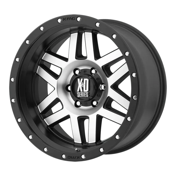 XD Series – XD128 MACHETE – Silver – 17″x9″ -12mm – Summer Wheels – XD12879050512N