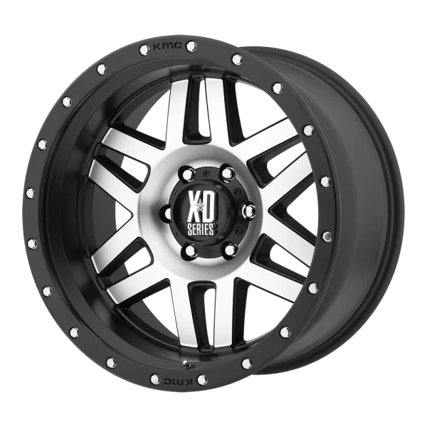 XD Series – XD128 MACHETE – Silver – 18″x9″ 18mm – Summer Wheels – XD12889050518GDC