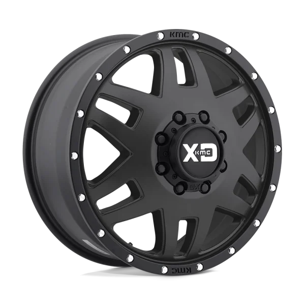 XD Series – XD130 MACHETE DUALLY – Black – 17″x6.5″ -140mm – All weather Wheels – XD130765807140N