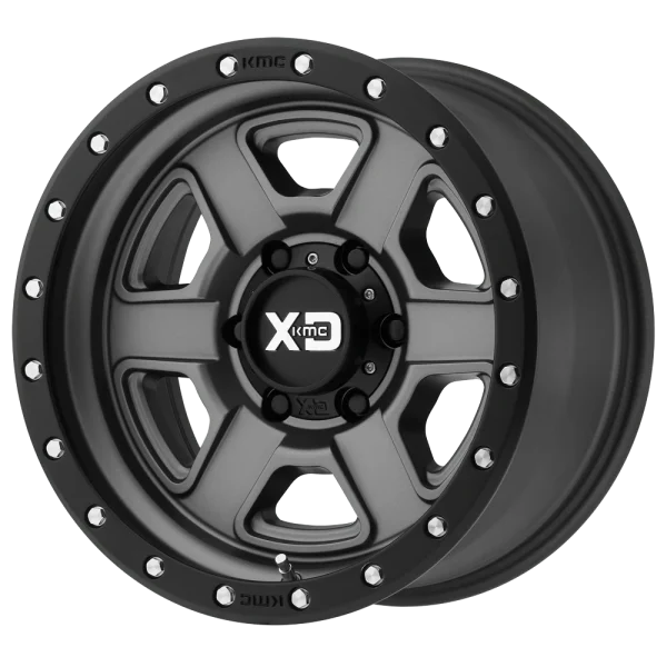 XD Series – XD133 FUSION OFF-ROAD – Black – 18″x9″ 0mm – All weather Wheels – XD13389063400