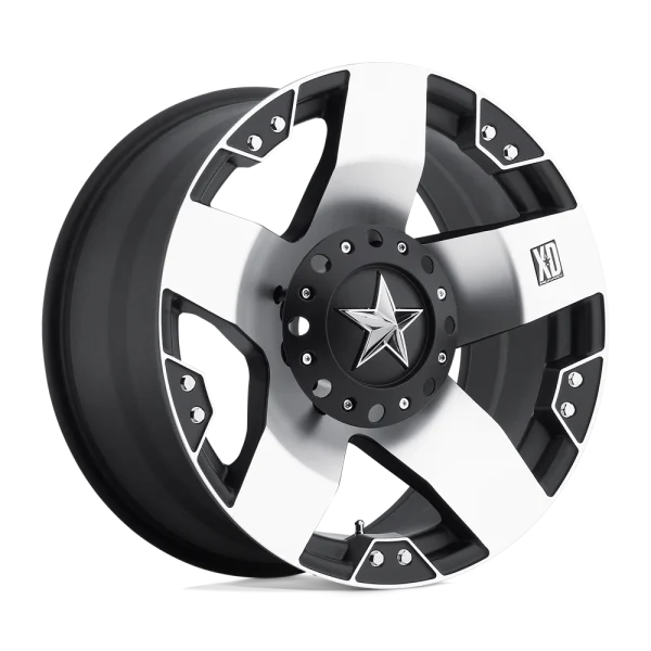 XD Series – XD775 ROCKSTAR – Silver – 20″x10″ -24mm – Summer Wheels – XD77521035524