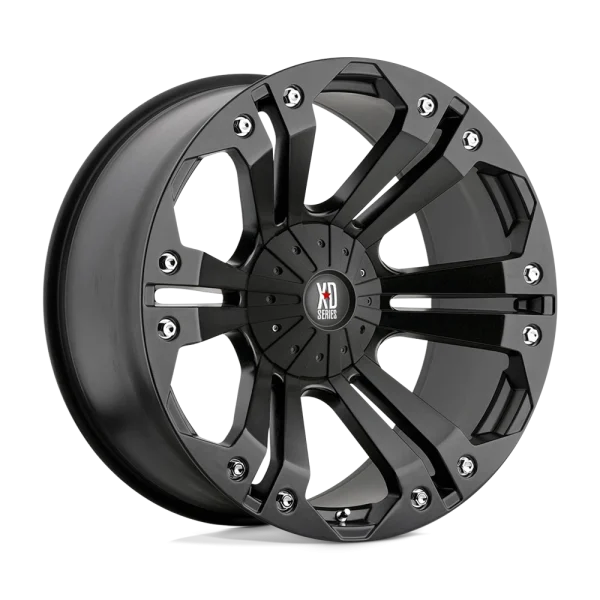 XD Series – XD778 MONSTER – Black – 18″x9″ -12mm – All weather Wheels – XD77889043712N