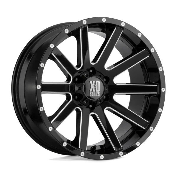 XD Series – XD818 HEIST – Black – 20″x10″ -24mm – Summer Wheels – XD81821063324N