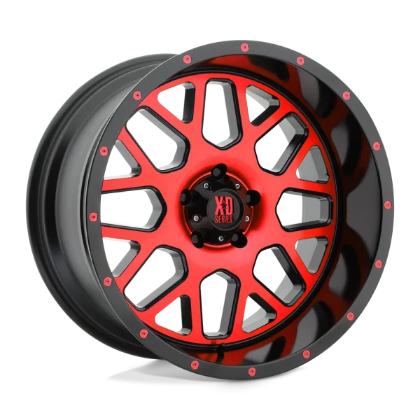 XD Series – XD820 GRENADE – Black – 20″x10″ -24mm – Summer Wheels – XD82021050524NRC