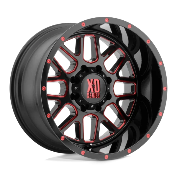 XD Series – XD820 GRENADE – Black – 18″x9″ -12mm – Summer Wheels – XD82089050912NRC