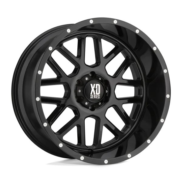 XD Series – XD820 GRENADE – Black – 16″x7″ 42mm – All weather Wheels – XD82067016342