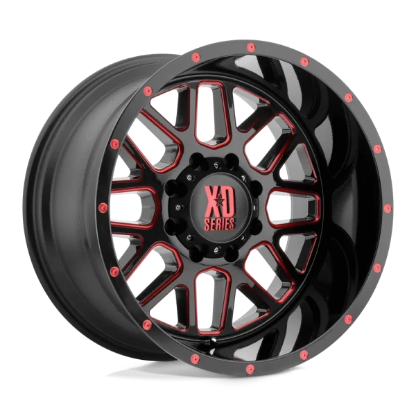 XD Series – XD820 GRENADE – Black – 22″x12″ -44mm – Summer Wheels – XD82022268944NBC