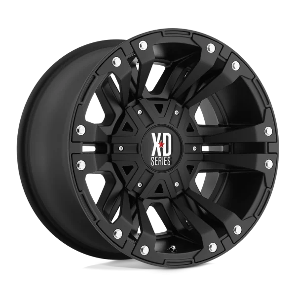 XD Series – XD822 MONSTER II – Black – 17″x9″ -12mm – All weather Wheels – XD82279050712N